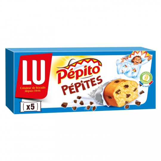 Lu Pepito Choco Pepites X5 150g 